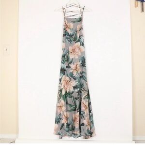 Lulus Adventure Seeker Floral Maxi Dress